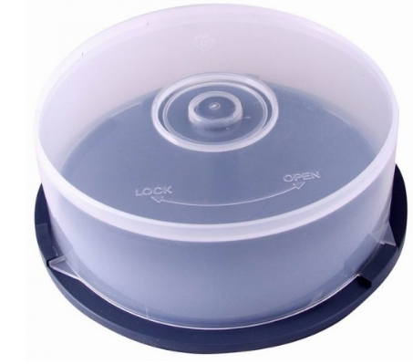 Caixa Plastica Arquivadora p/ 25x CD-DVD´s - ESPERANZA