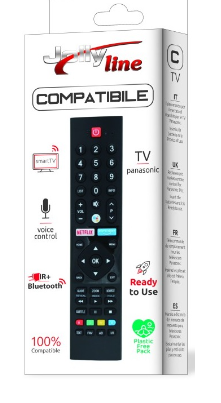 Comando Compatível c/ TVs LCD PANASONIC - JollyLine