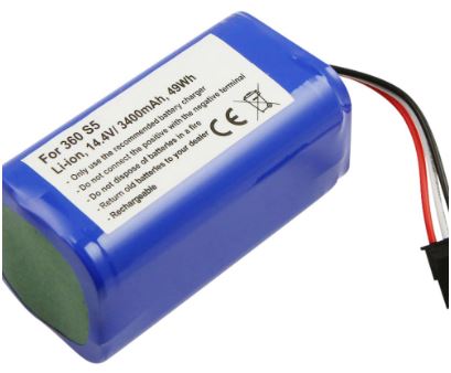 Bateria Compatível 360 S5 14,4V (3400mAh)