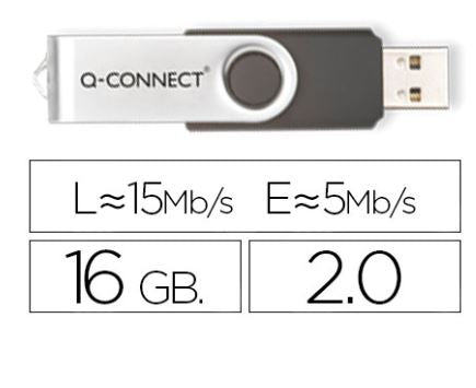 Pen Drive USB Flash 16GB - Q-CONNECT