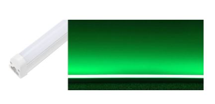 Armadura LED T5 18W 220V 1440Lm Cor Verde (1,20 mts)