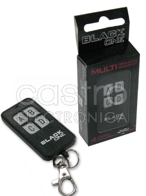 Comando Garagem Auto-Aprendizagem 4 Canais Multi-Freq. 433,90~868Mhz Rolling Code/Fixos - JollyLine