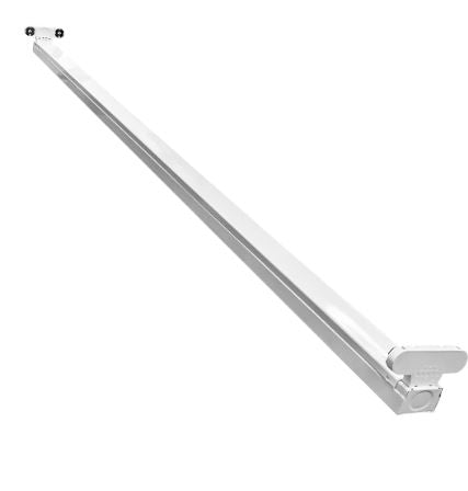 Armadura Dupla p/ 2 Lâmpadas Tubular LED T8 (1,50 mts)
