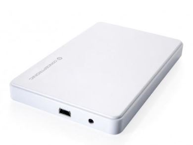 Caixa Externa p/ Disco Rigido 2.5" Box Mini (Branco) - CHD2MUW - CONCEPTRONIC