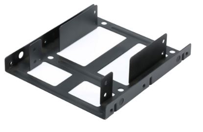 Suporte Adaptador p/ 2x Discos SSD/HDD 2.5" (Preto) - EWENT