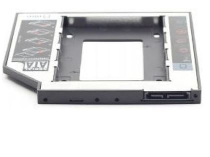 Adaptador de Discos HDD/SSD 2,5" p/ Slot de Leitor Óptico p/ Portáteis (Altura 9,5 mm) - GEMBIRD
