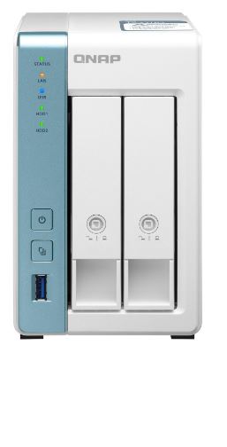 NAS TS-231P3 AL314 Ethernet LAN Tower (Branco) - QNAP