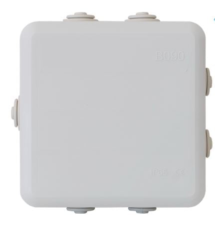 Caixa Estanque Quadrada (80 x 80 x 40 mm)