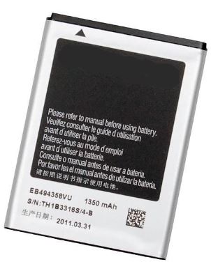 Bateria Compatível Samsung EB494358VU S5830 GALAXY ACE-S5670 Young S6310