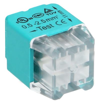 Pack 10x Ligadores Rápidos p/ 4 Fios (Ø 0,75 ~ 2,5mm²) - ORNO