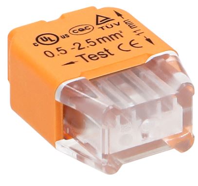 Pack 10x Ligadores Rápidos p/ 2 Fios (Ø 0,75 ~ 2,5mm²) - ORNO