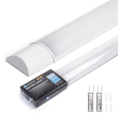 Armadura LED 50W 220V Branco 4000K IP20 5540Lm (1,50 mts)