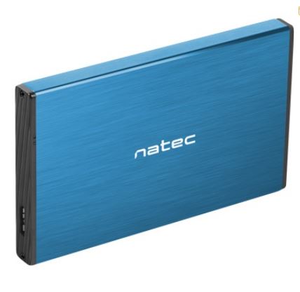 Caixa Externa Rhino Go USB 3.0/2,5" (Azul) - NATEC