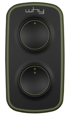 Comando Garagem Multi Frequência Mini Noa Deep Green - WHY EVO
