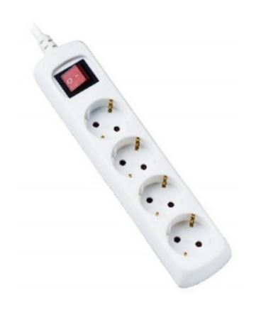 Extensão Quadrupla c/ Interruptor (5 mts)