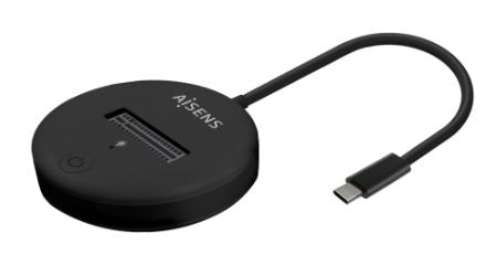 Docking Station USB-C p/ Discos Rígidos M.2 (Preto) - AISENS