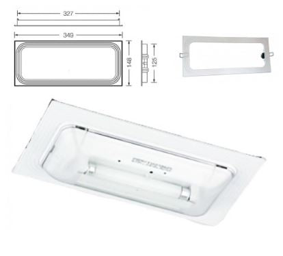 Caixa de Encastrar p/ Armadura Saída Emergência DUNNA