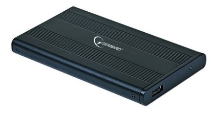 Caixa Externa EE2-U2S-5 p/ Disco Rigido 2,5" SATA USB2.0 - GEMBIRD