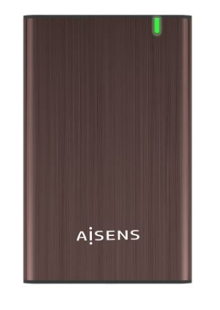 Caixa Externa p/ Disco 2.5" USB 3.0 (Castanho) - AISENS
