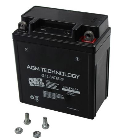 Bateria GEL p/ Mota 12V 3Ah