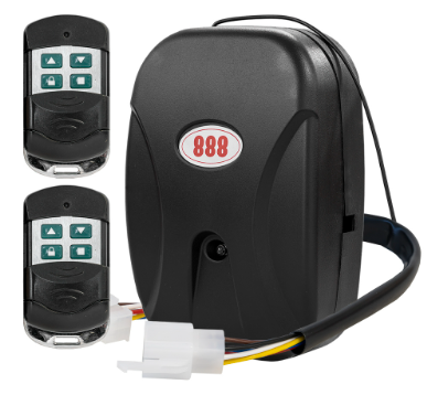 Receptor Controlador Portão c/ 2 Comandos 4 Canais