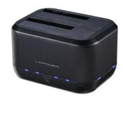 Docking Station HDD, SSD 2.5"/3.5" USB 3.1 (Preto) - LC-POWER