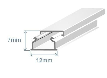 Calha 12x7mm Branca (2 mts) - EFAPEL