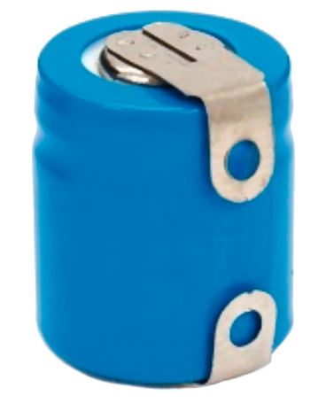 Pilha Acumuladora 1/3AA 1,2V 300mAh NI-MH Recarregável