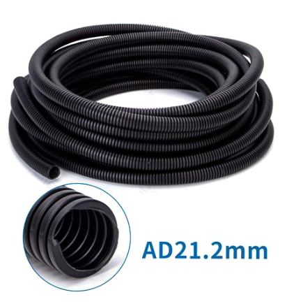 Tubo PP p/ Proteção de Fios (Diâmetro: 21,2cm) - 10 metros