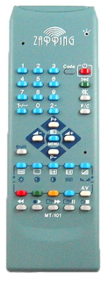 Comando de substituição para tv/vcr SONY ZAPPING