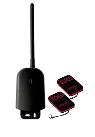 Kit Emissor Receptor 2 Canais e 2 Comandos Exterior (433MHz) - JollyLine