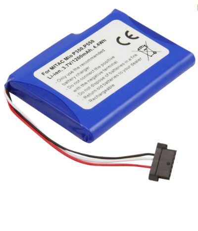 Bateria Compatível Mio P350, P550 3,7V MITAC (1200mAh)