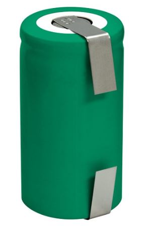 Pilha Acumuladora SubC 1,2V 2400mAh Ni-Mh Recarregável