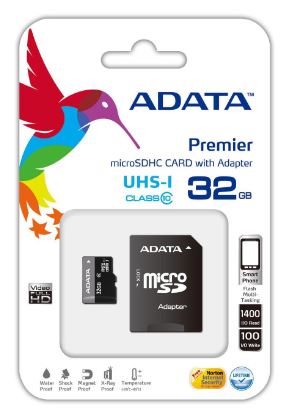Cartão Memória microSDHC 32GB UHS-I U1 (Classe 10) - ADATA