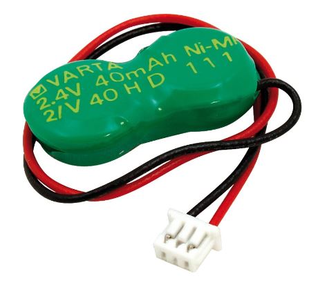 Pilha Acumuladora Ni-MH 2,4V 80mA - VARTA