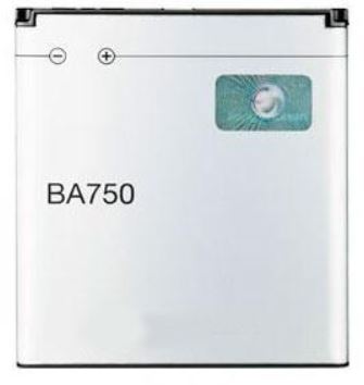 Bateria Compatível Sony Ericsson BA750 Xperia ARC 1500 mAh Li-Ion