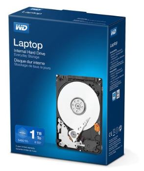 Western Digital Laptop Everyday 1000GB Serial ATA II unidade de disco rígido