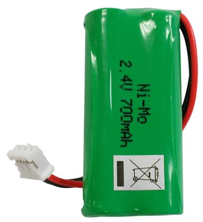 Bateria Acumuladora p/ Telefones s/ Fios 2x AAA 700mAh 2,4V - NIMO