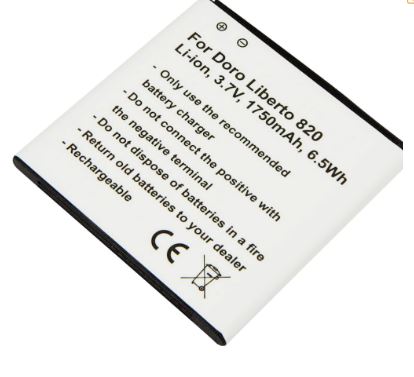 Bateria Compatível Liberto 820 3,7V Doro (1750mAh)