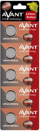 Pilha de Lítio CR2016 3V - AVANTCONNECT