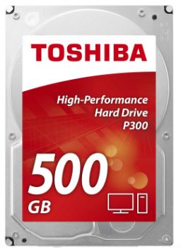 Disco Rigido 3,5" 500GB 64Mb SATA 6Gb/s 72rp - P300 - TOSHIBA