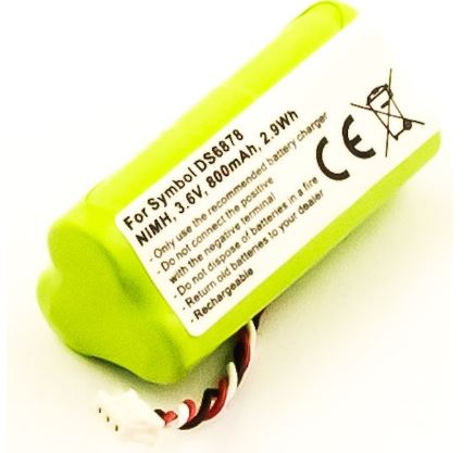 Bateria Compatível 82-67705-01, BTRY-LS42RAAOE-01 Symbol (800mAh)
