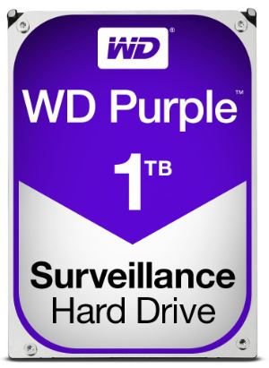 Disco Rígido 3,5" WD10PURX 1TB Serial ATA III - Western Digital Purple