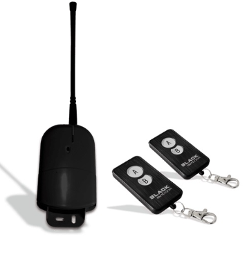 Kit Emissor Receptor 2 Canais e 2 Comandos Exterior (433,92MHz) - JollyLine