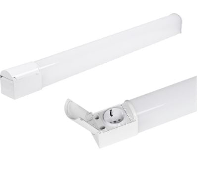 Armadura Estanque LED 15W 6000K 1350Lm (1 metro) c/ Tomada Schuko - GSC