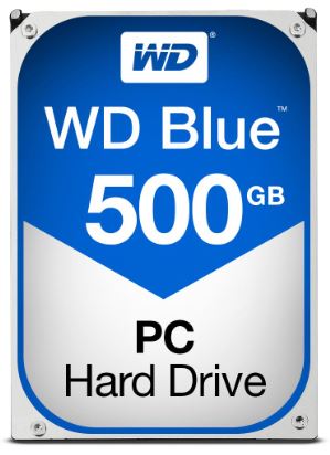 Disco Rígido 3.5" 500GB 7200RPM 32MB SATA III - Western Digital Blue