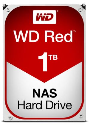 Disco Rígido 3,5" 1TB 5400RPM 64MB SATA III - Western Digital Red