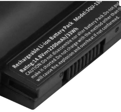 Bateria Compatível K570C 14,8V Hasee (2200mAh)