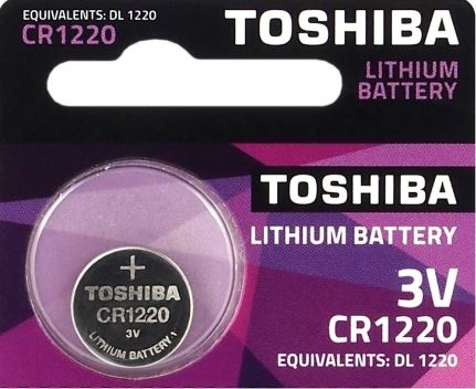 Pilha Lithium CR1220 3V - TOSHIBA