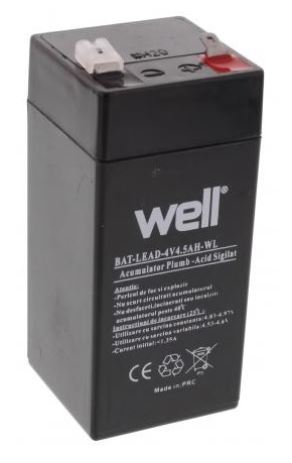 Bateria de Chumbo 4V 4,5Ah - WELL